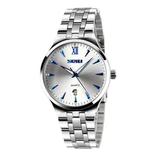 SKMEI Quartz Women Watch Women's Men Clock Couples Top Luxury Female WristWatches Waterproof Ladies Dress relogio feminino 9071 2018 luxury brand lover watch pair waterproof noctilucent men women couples lovers watches set wristwatches relogio feminino