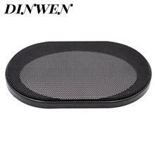 1PC защитная решетка крышка " x 6" Пластик Сталь пыли Защитная сетка декоративный колпак для сабвуфер автомобильный Корпус Динамиков "сделай сам"