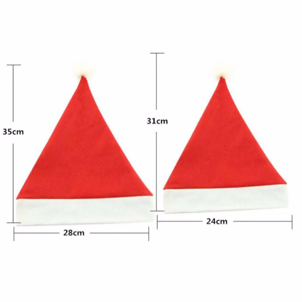 Рождественские шапки для взрослых и детей, толстые, ультра мягкие, плюшевые, Санта Клаус, праздничные маскарадные шляпы, модный дизайн шапки BP053
