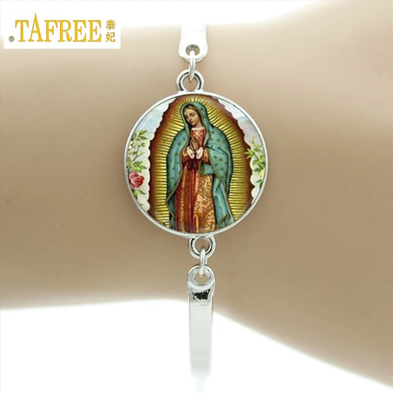 Браслет TAFREE с изображением Богородицы Марии|charm bangle|bangle charmladies bangles |