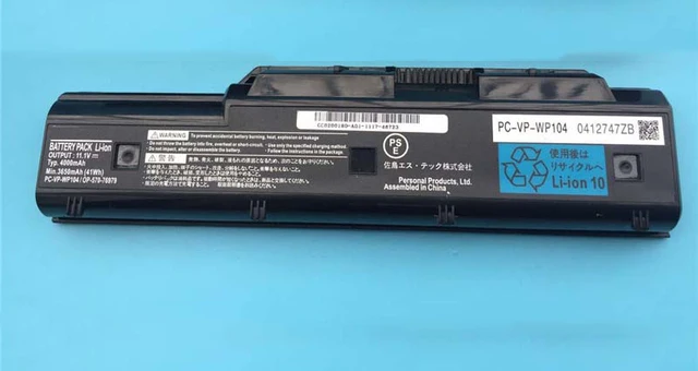 Best New Notebook Battery For Nec Pc Vp Wp114 Pc Vp Wp127 Pc Vp Wp104 Pc Vp Wp103 Laptop Batteries Aliexpress