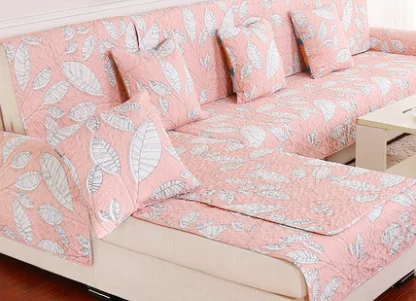 Hot Sofa Covers Slip Resistant Towel Slipcover Pink Hot Sofa Covers Slip Resistant Towel Slipcover Pink Color For