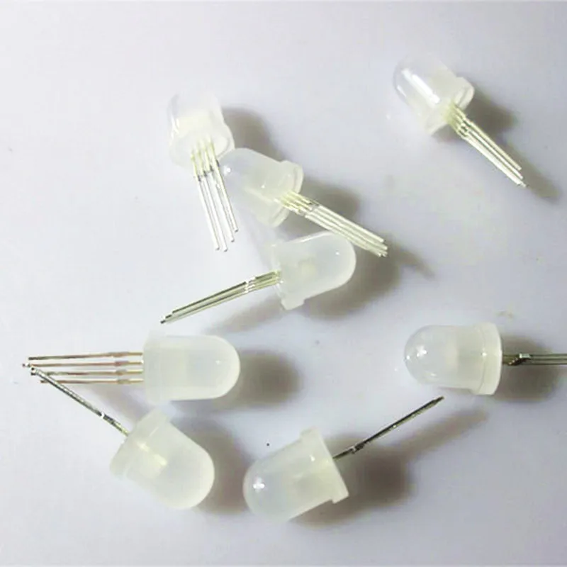 50Pcs-lot-DC5V-8MM-Round-LED-Diffused-Common-Anode-RGB-light-Emitting-Diode-full-color-2811