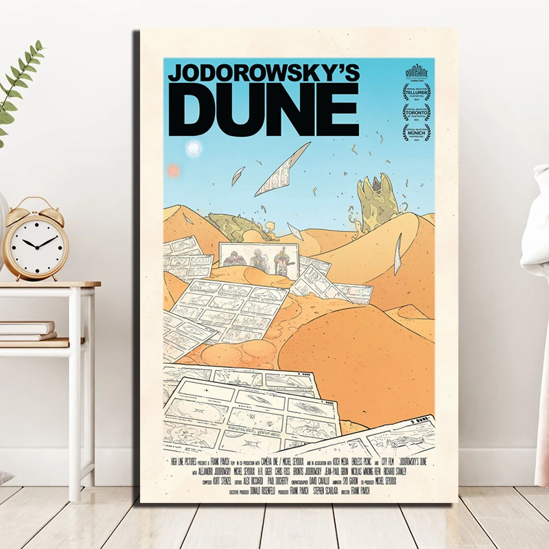 

Jodorowsky's Dune Movie HD Canvas Paintings For Living Room Decoration Modern Picture Wall Art Oil Poster Home Decor