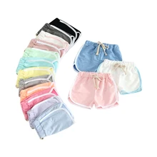 Детская одежда г. Новые шорты для девочек Популярные летние пляжные штаны для мальчиков детские летние хлопковые шорты унисекс для мальчиков и девочек От 2 до 10 лет детей