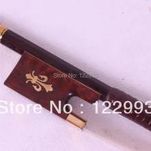 Новые 4/4 змея дерева Скрипки лук прямо довольно Декор Высокое качество