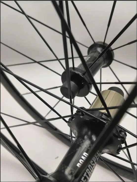 C6.0 700C Aluminum Alloy Road Bicycle 4 Perlin Bearings V Brake Wheels Flat Spokes Racing 36mm Rims Wheelset