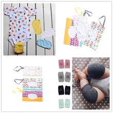 Детский комбинезон Kruis, удлиняющий, kind Een Stuk, забота о ребенке/контейнер на застежке/мягкий Противоскользящий Veiligheid Kruipen Kussen Knie Pad