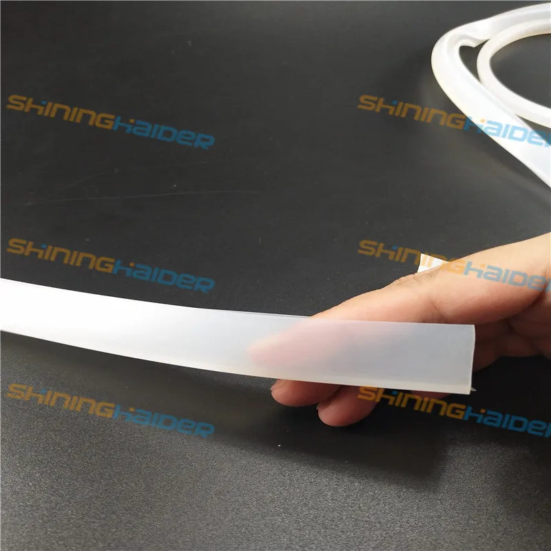 

Length 1 meter translucence Silicone rubber U type strip translucence high temperature resistance silicone seal strip