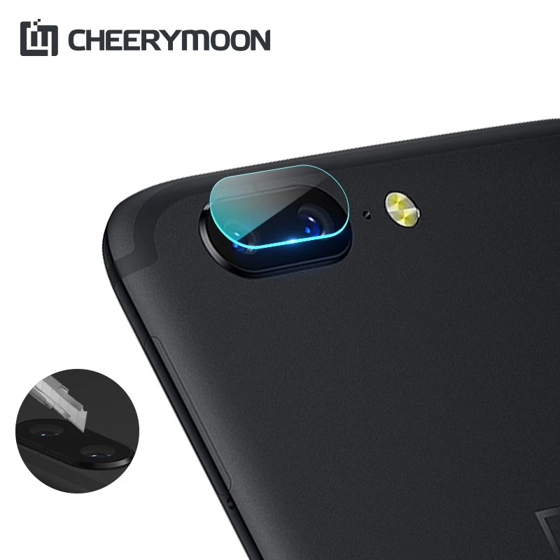 CHEERYMOON كاميرا عدسة ل Oneplus واحد زائد 5 1 + 3 3 طن 2 3 غشاء واقي الهاتف المحمول الزجاج Oneplus5 عدسة ملصقات AE التوقف السفينة