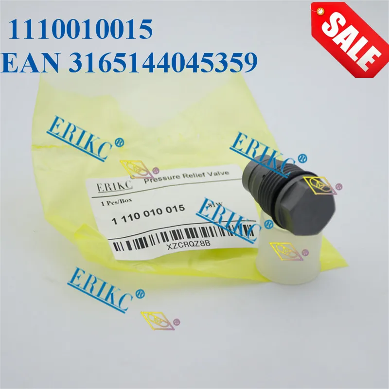 ERIKC подлинный 1110010015 предохранительный клапан CR клапан с ограничителем давления для RENAULT 7420793590 насос 0445226062 0445226064 0