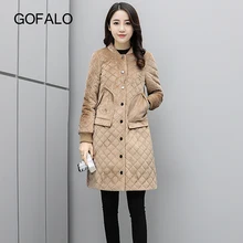 GOFALO 2017 Winter jacket women cotton winter coat Hot Sale Long Parka Fashion Womens Clothing Female jaqueta feminina invern