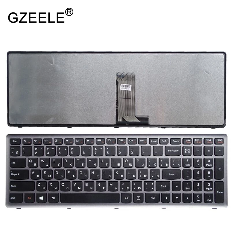 GZEELE Новая русская клавиатура RU для LENOVO Z710 U510 Клавиатура для ноутбука с рамкой