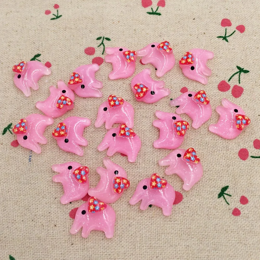 50 Pieces Resin Flat Back Flatback Cabochon Kawaii Pink Elephant W Heart DIY Craft Decoration Scrapbooking Accessories 17*19mm 50 Pieces Resin Flat Back Flatback Cabochon Kawaii Pink Elephant W Heart DIY Craft Decoration Scrapbooking Accessories 17*19mm