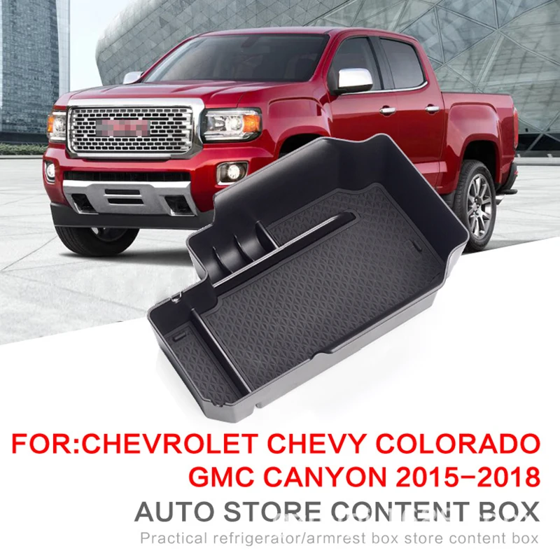 Подходит для Chevy Colorado автомобильный подлокотник коробка центральная консоль перчатка Органайзер лоток Модифицированная классификация сортировочная коробка