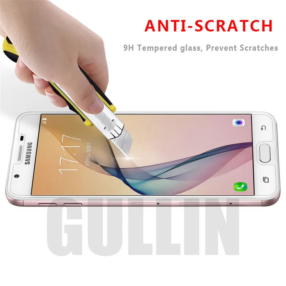 Защитное стекло закаленное для Samsung Galaxy J3 J5 J7 пленка A3 A5 A7 2015 2016 2017 защитный