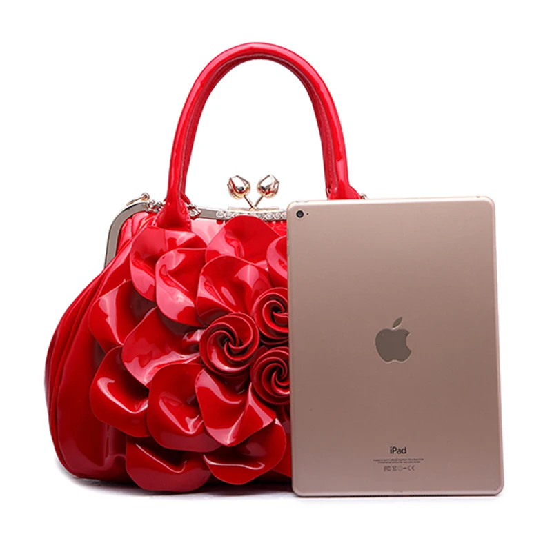 Женская сумка из лакированной кожи с цветочным принтом A739/g|luxury women bags|tote bagbag tote |