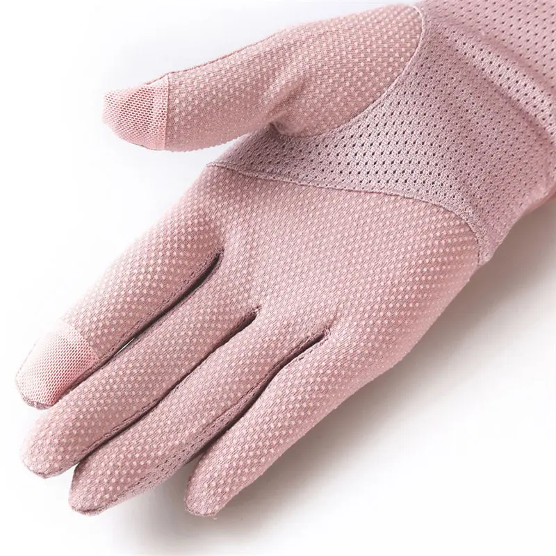 Женские летние перчатки для вождения с защитой от ультрафиолетовых лучей, кружевные перчатки, rekawiczki luvas guantes eldiven handschoenen 40FE20