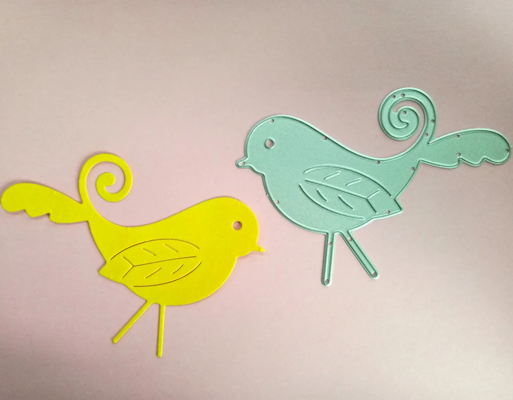 Buy HamyHo Swirl Tail Bird Frame Metal Cutting Dies