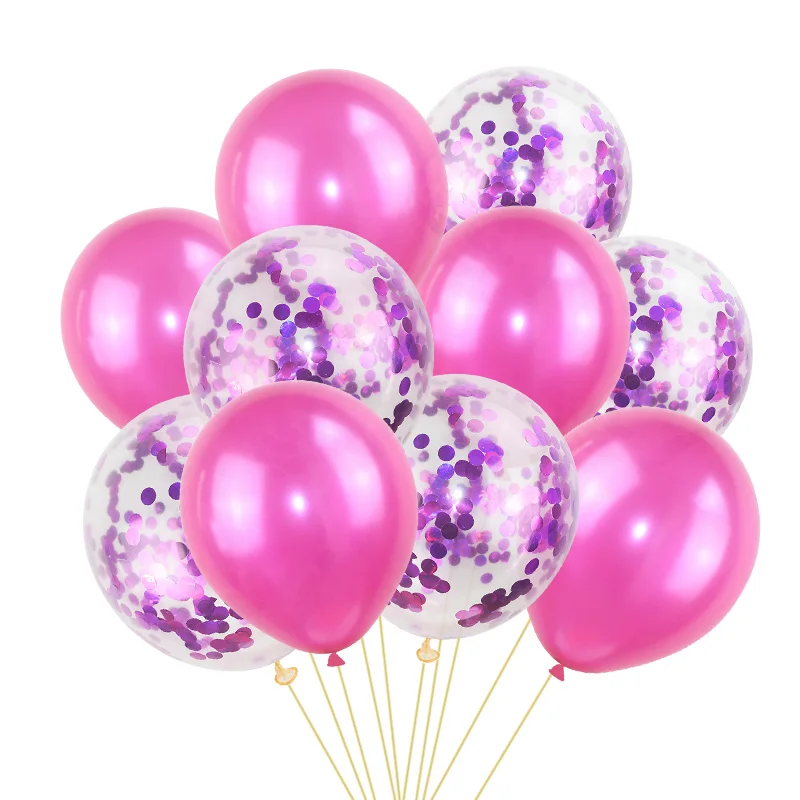 10 шт смешанные конфетти воздушные шары с днем рождения декоративные гелиевые шарики Свадебные праздничные латексные воздушные шары вечерние принадлежности