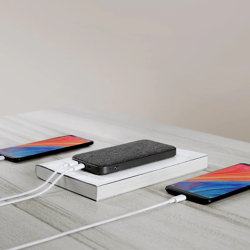 Xiaomi ZMI 10000 мАч power Bank QC3.0 PD type-C PD двухсторонняя Быстрая зарядка 18 Вт Внешняя батарея портативный мобильный телефон Быстрая зарядка