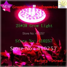 50 Вт Светодиодная лампа для выращивания 3 Вт, построенная с 25*3 Вт = 75 Вт, 660нм для выращивания, 3 года гарантии, высокое качество, дропшиппинг