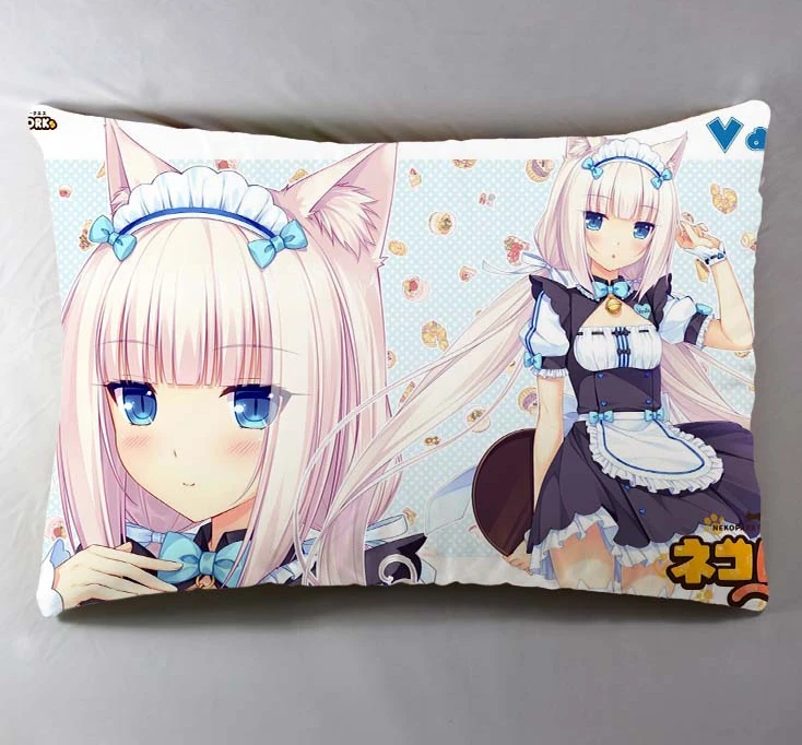 Аниме Манга Neko Para chocola& vanilla 40*60 см чехол для подушки сиденья постельные принадлежности подушки 006