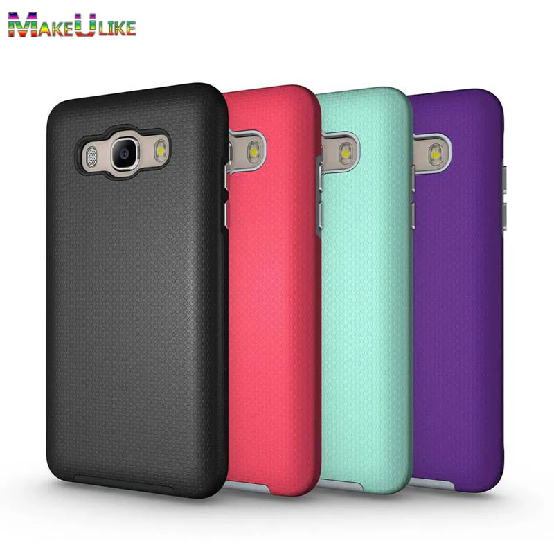 

MAKEULIKE Armor Case For Samsung Galaxy J3 J5 J7 2016 310F J310F J710F Cover Rugged Hard PC+TPU Anti-knock Phone Back Case