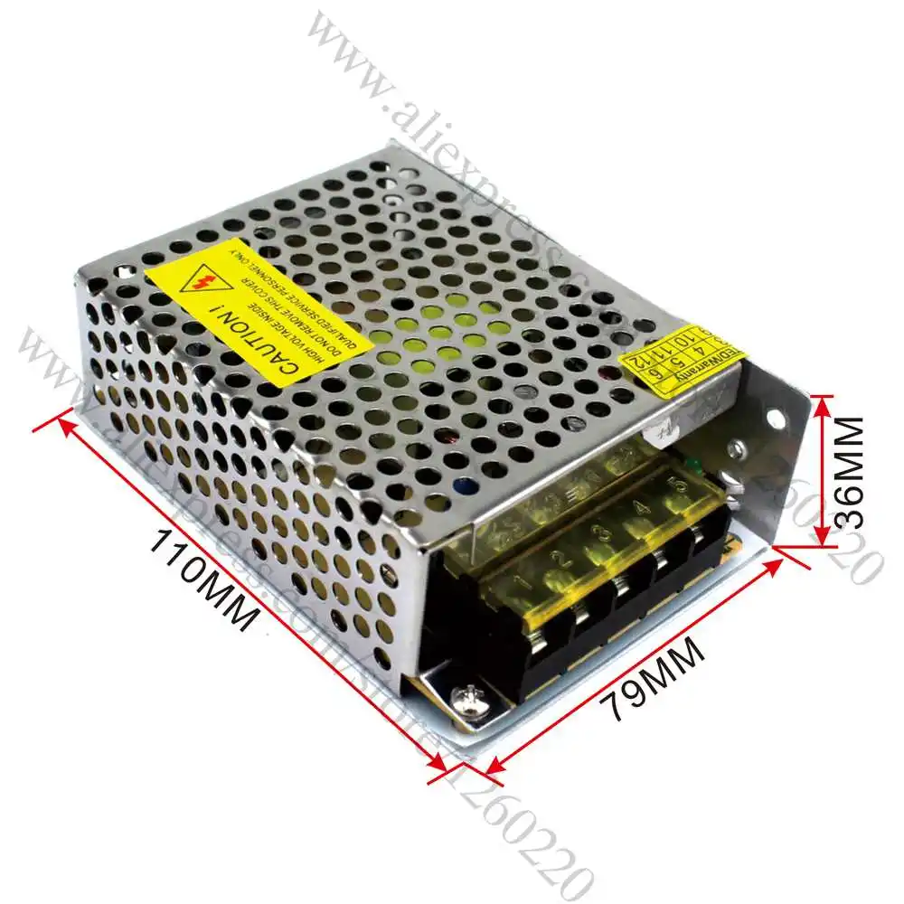 Постоянная Напряжение DC15V переключение Питание 5A 75 Вт импульсный трансформатор 100-240 V AC к DC 15 V для дисплей из светодиодной ленты станок с ЧПУ для принтера