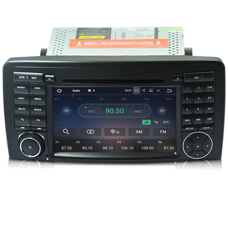 Excellent 2G RAM Android 8.1 Car DVD GPS Navigation Radio For Mercedes Benz R Class W251 R300 R350 R63 Car radio stereo tape recorder 2