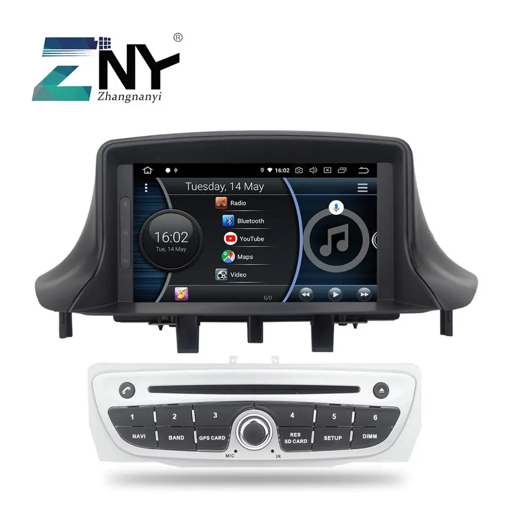 

7" HD 1024x600 Pure Android Autoradio For Renault Megane 3 Fluence 2009+ DVD GPS Navigation Stereo WiFi DAB+ 2GB RAM 32GB Flash