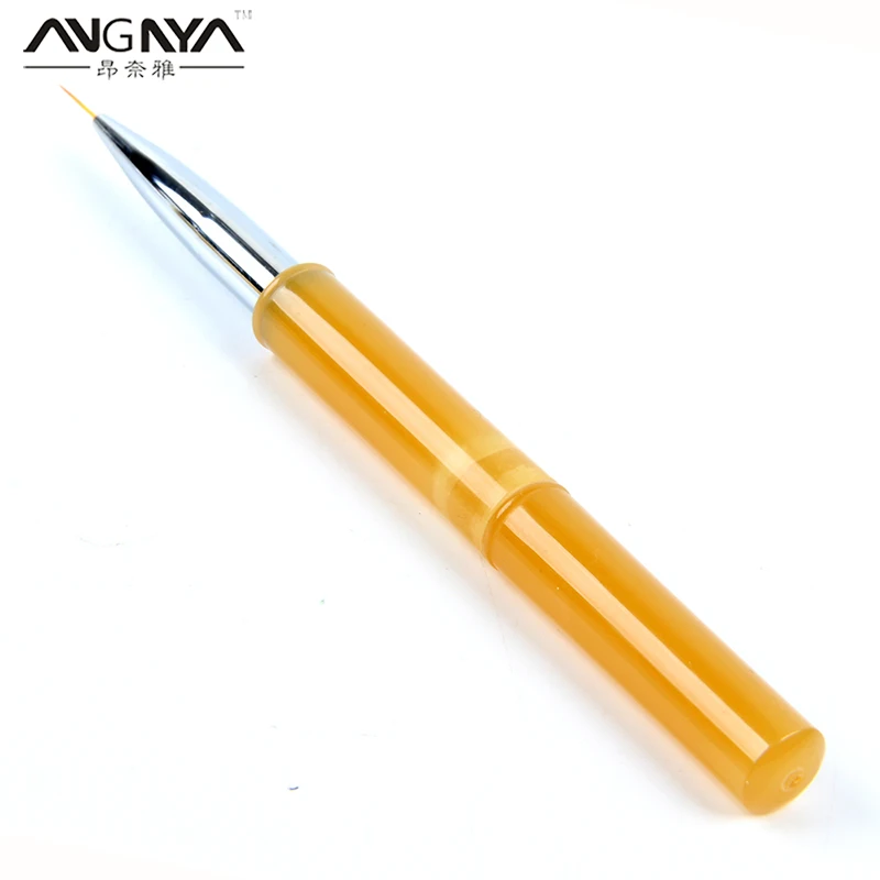 ANGNYA 9 мм ногтей кисть цветок рисунок линии Pen акрил UV гель для ногтей Nails Советы Design Tool маникюр кисти A150