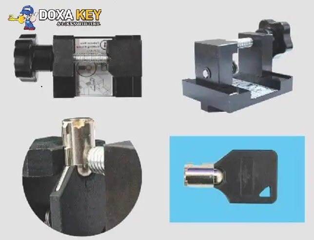 

Newest Sec E9 Tubular Key Clamps for Fully Automatic Key Cutting Machine A9.E9.X6.A5 For Tubular Key Cutting