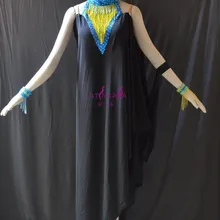 KAKA-L1552, Женская Одежда для танцев, девушки бахрома латинское платье, сальса платье Танго, Самба Румба Чача платье, женское платье