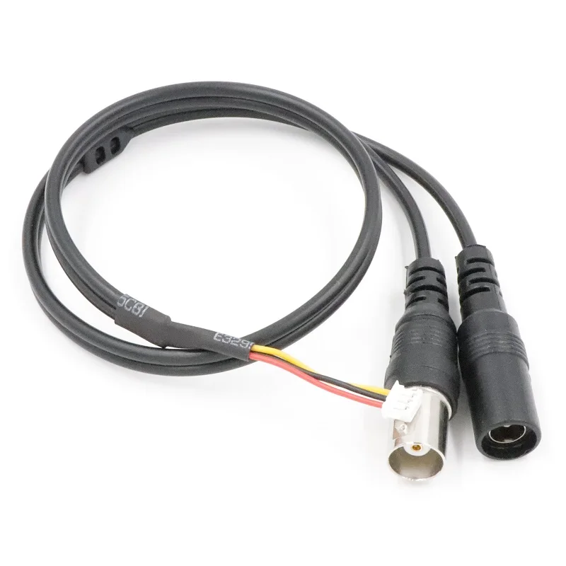 

CCTV Camera 3 PIN 1.25mm Video Cable,Cable length about 500mm,For CCTV Camera(DC input + BNC video output)