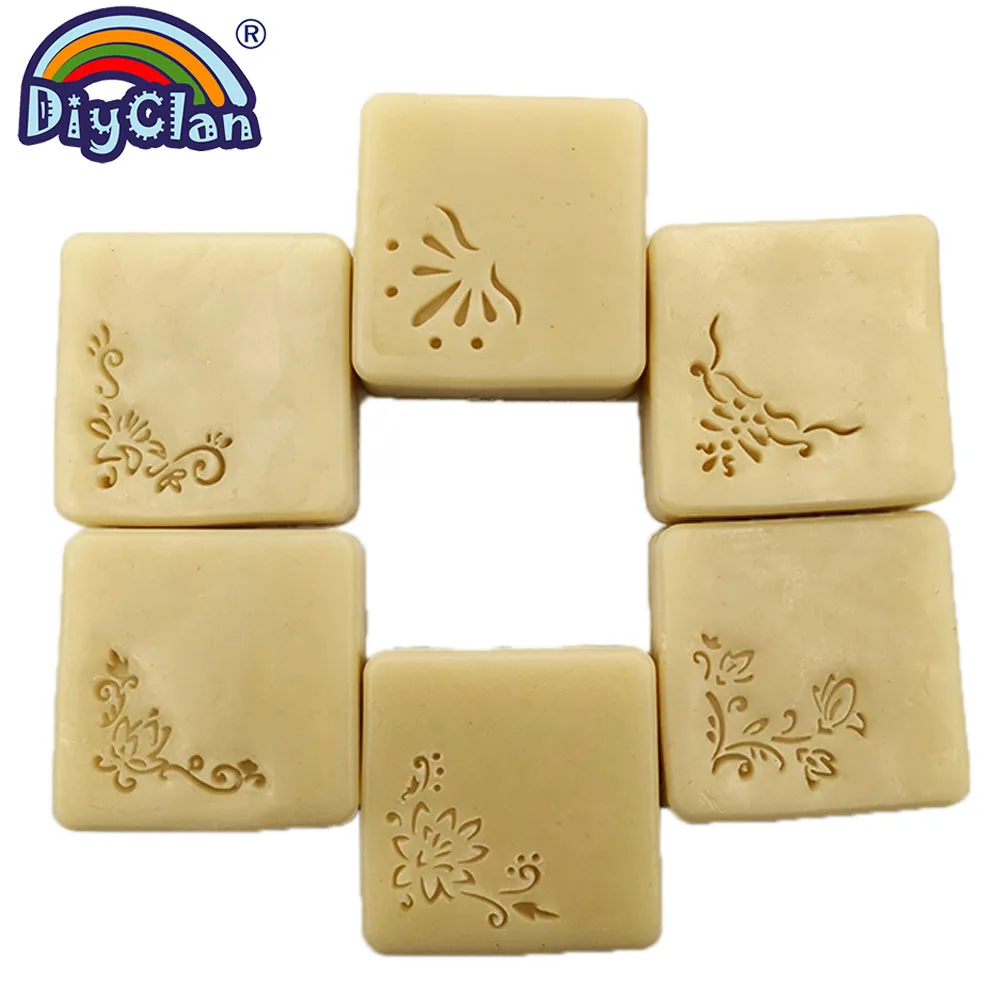 

Diy Flower Vine Natural Soap Stamp Rattan Adorn Handmade Organic Glass Soap Making Chapter Cups Resin Acrylic Seal Custom