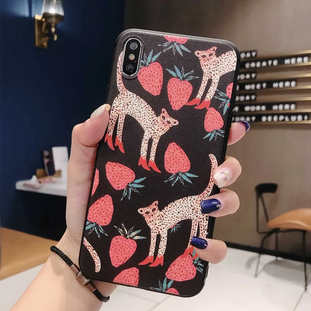 Кот Чехол-Кролик для samsung Galaxy S10 S10e S9 S8 плюс примечание 9 8 чехол Симпатичные