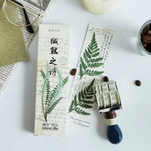 30 шт./кор. девиз Закладка в виде растения канцелярские товары для творчества студентов реалистичные Kawaii мультфильм закладки для офиса школы питания