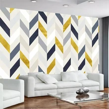 Beibehang пользовательские обои 3d стерео фотообои скандинавские ретро ностальгические абстрактные фотообои с геометрическим рисунком ТВ фон 3d новые обои