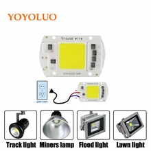 [YOYOLUO] AC220V LED Chip di PANNOCCHIA 50 W 30 W 20 W 15 W 5 W Driver libero Smart IC HA CONDOTTO La Lampadina Per Spotlight giù la sostituzione FAI DA TE(China)