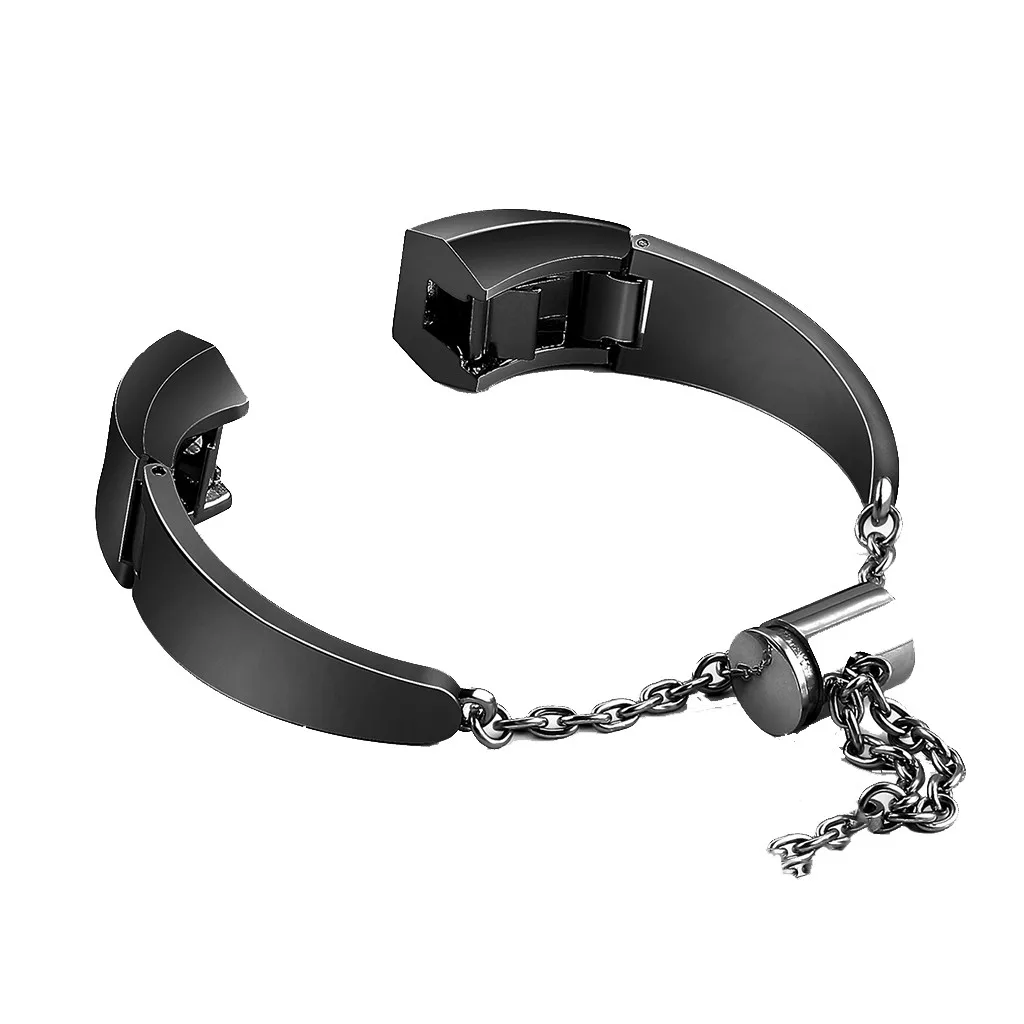 Роскошные часы с металлическим ремешком регулировка цепи Ремешок Для Fitbit Alta/Alta HR Youth Смарт часы замена ремешок Smartwatch