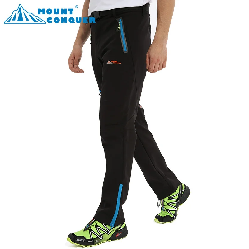 

Softshell Pants Men Breathable Thermal Waterproof Pants Outdoor Sport Camping Hiking Pants Mammoth Fleece Outdoor Pants winproof