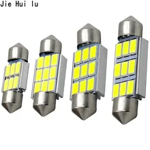1 шт. гирлянда CANBUS 31 мм 36 мм 39 мм 41 мм C5W светодиодный без ошибок 5630 5730 6 светодиодный smd интерьерные лампы для чтения белого и голубого цвета купольные лампы