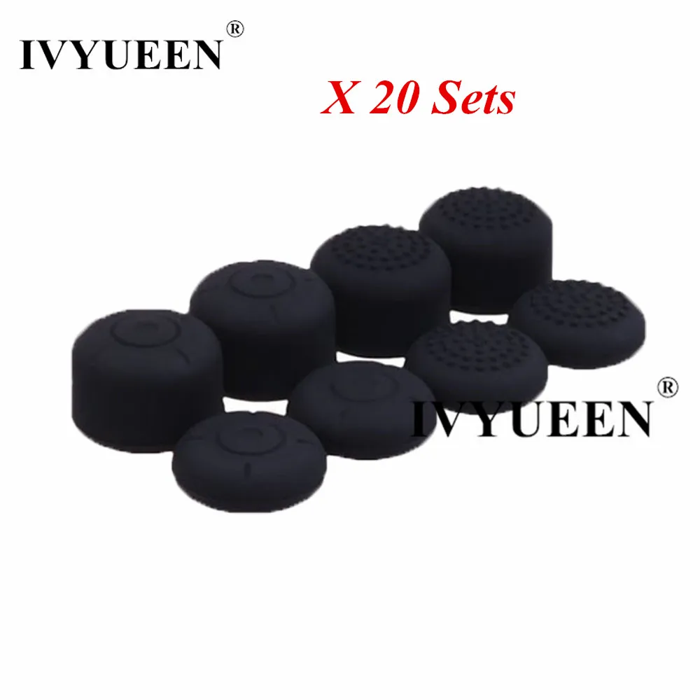 

IVYUEEN 20 Sets Silicone Analog Caps for Nintend Switch NS Joy Con Console Joystick Cover Thumb Stick Grips
