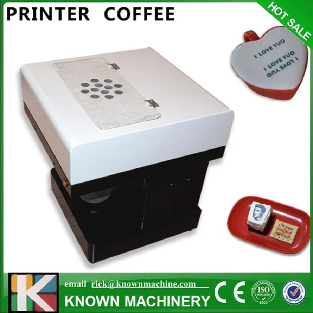 Best Offers Selfie latt coffee printer from China Flatbed printer manufacture, High resolution coffee printer for sale