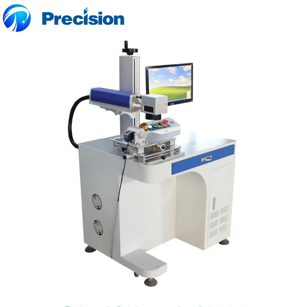 Animal ear tag fiber laser marking machine hardware plastic laser laser