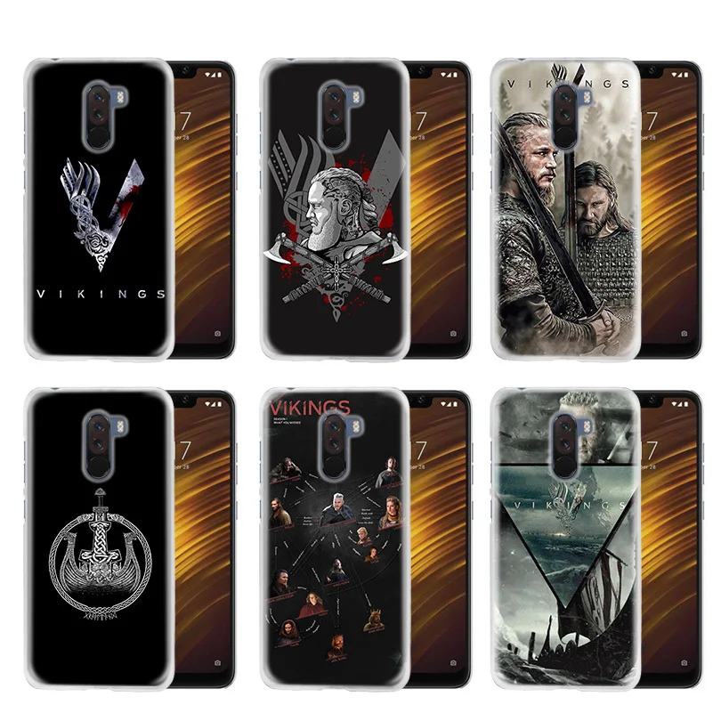 

Case Cover Clear for Xiaomi Redmi Note 7 5 5A 6 6A Pro Plus S2 Mi 8 SE A1 A2 Lite Poco F1 Play Ragnar Lothbrok Vikings Series