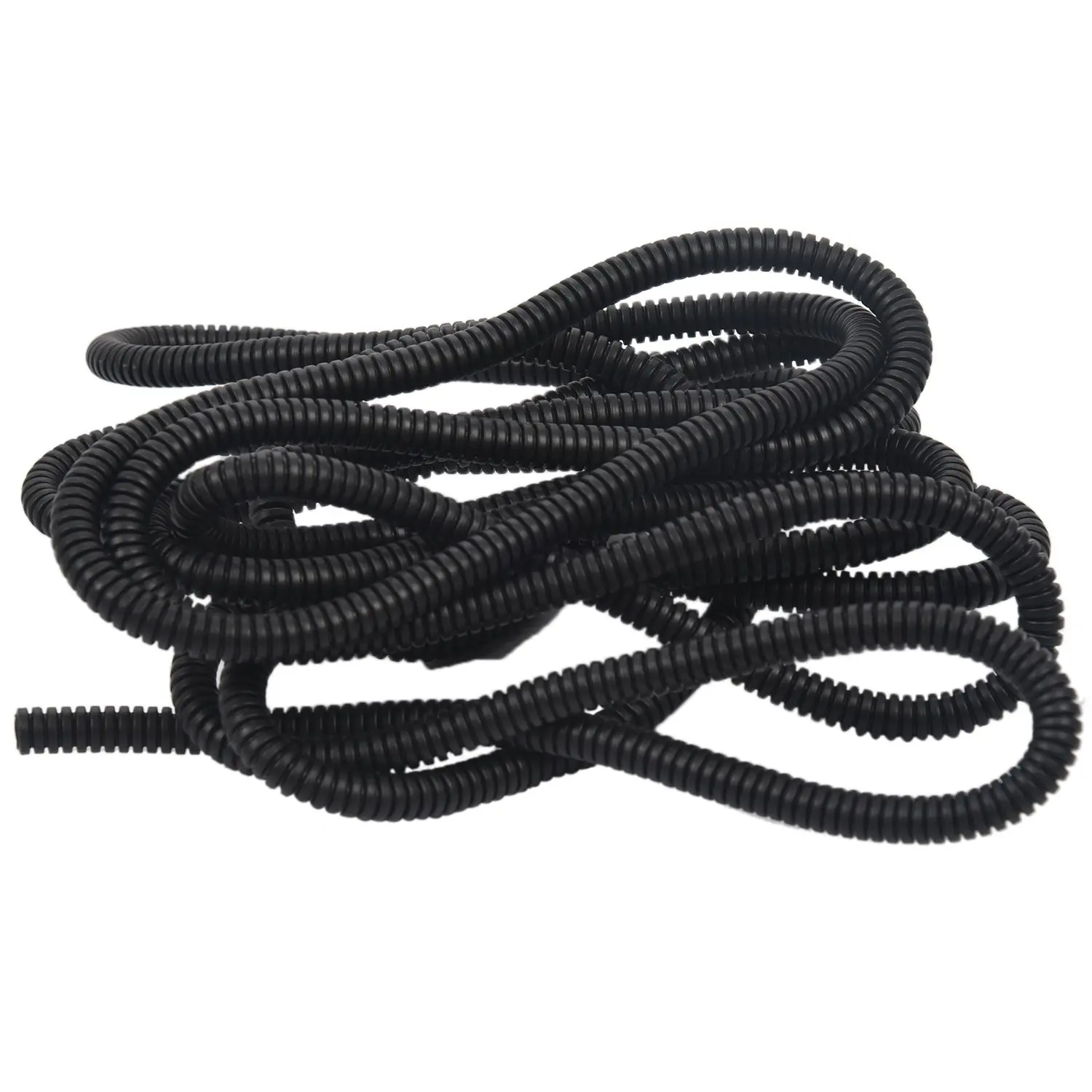 

Brand New Corrugated Wire Cable Conduit Tubing Tube Pipe 10mm OD 4M Length Black