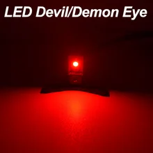 DMEX Демон светодиодный Devil Eyes подходит для всех автомобилей проектор фар, цвет белый, красный, синий, зеленый, желтый