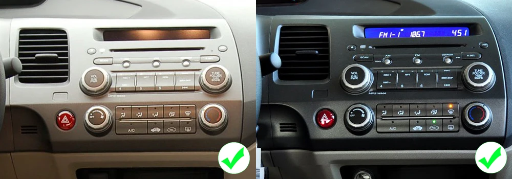 9 Android Car Multimedia player 2 Din WIFI GPS Navigation Autoradio For Honda Civic 2006~2011 touch screen Bluetooth 10
